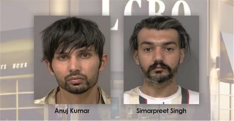 Two Brampton Men Arrested in $300,000 LCBO Theft Case