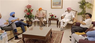 CHEEMA AND NIJJAR HOLDS INTER-DEPARTMENTAL MEETING ON JOINTLY TACKLING STRAY ANIMAL ISSUES