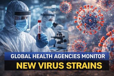 GLOBAL HEALTH AGENCIES MONITOR NEW VIRUS STRAINS