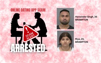 PEEL POLICE SEEK ADDITIONAL VICTIMS IN ONLINE DATING EXTORTION INVESTIGATION